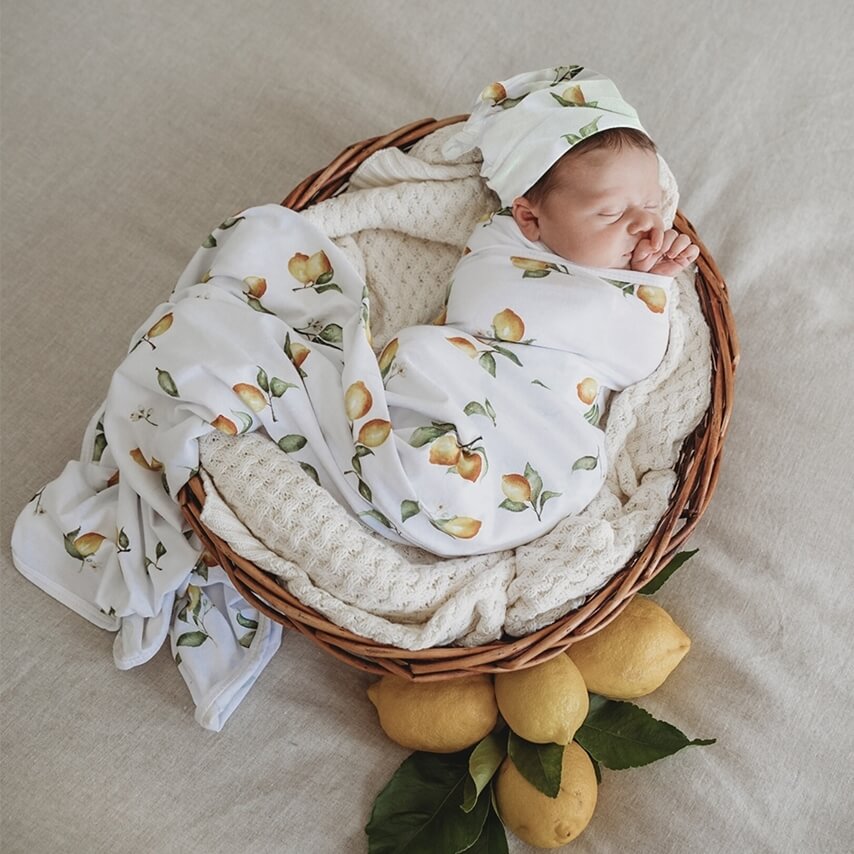 Lemon 2024 swaddle set