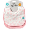 All4Ella Bibs Roll Neck (Set 2) - Hearts Pink - Clothing - All4Ella - Afterpay - Zippay Carry Them Close