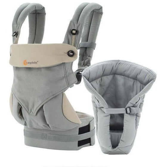 Ergobaby 360 Bundle Carrier Easy Snug Insert Grey Carry Them Close